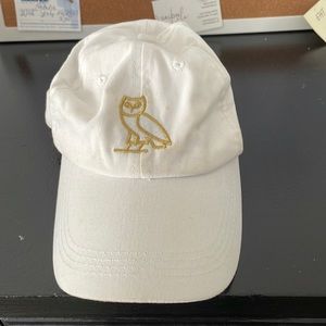 OVO white baseball cap